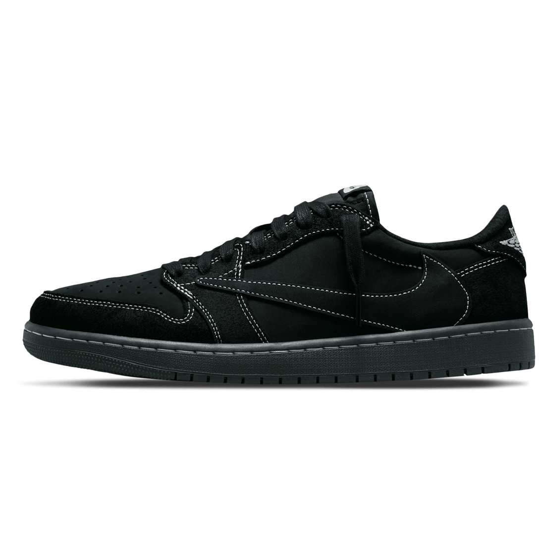 Travis Scott x Air Jordan 1 Low OG SP 'Black Phantom'- Streetwear Fashion 950 - levefly.com