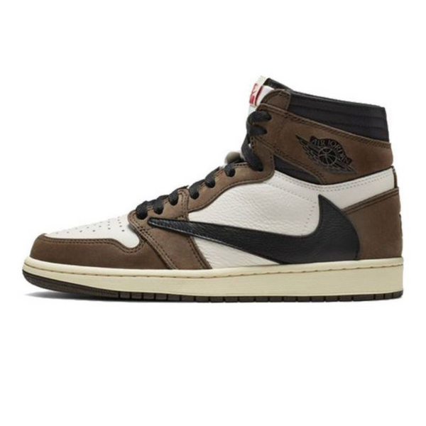 Travis Scott x Air Jordan 1 Retro High OG 'Mocha'- Streetwear Fashion 950 - levefly.com