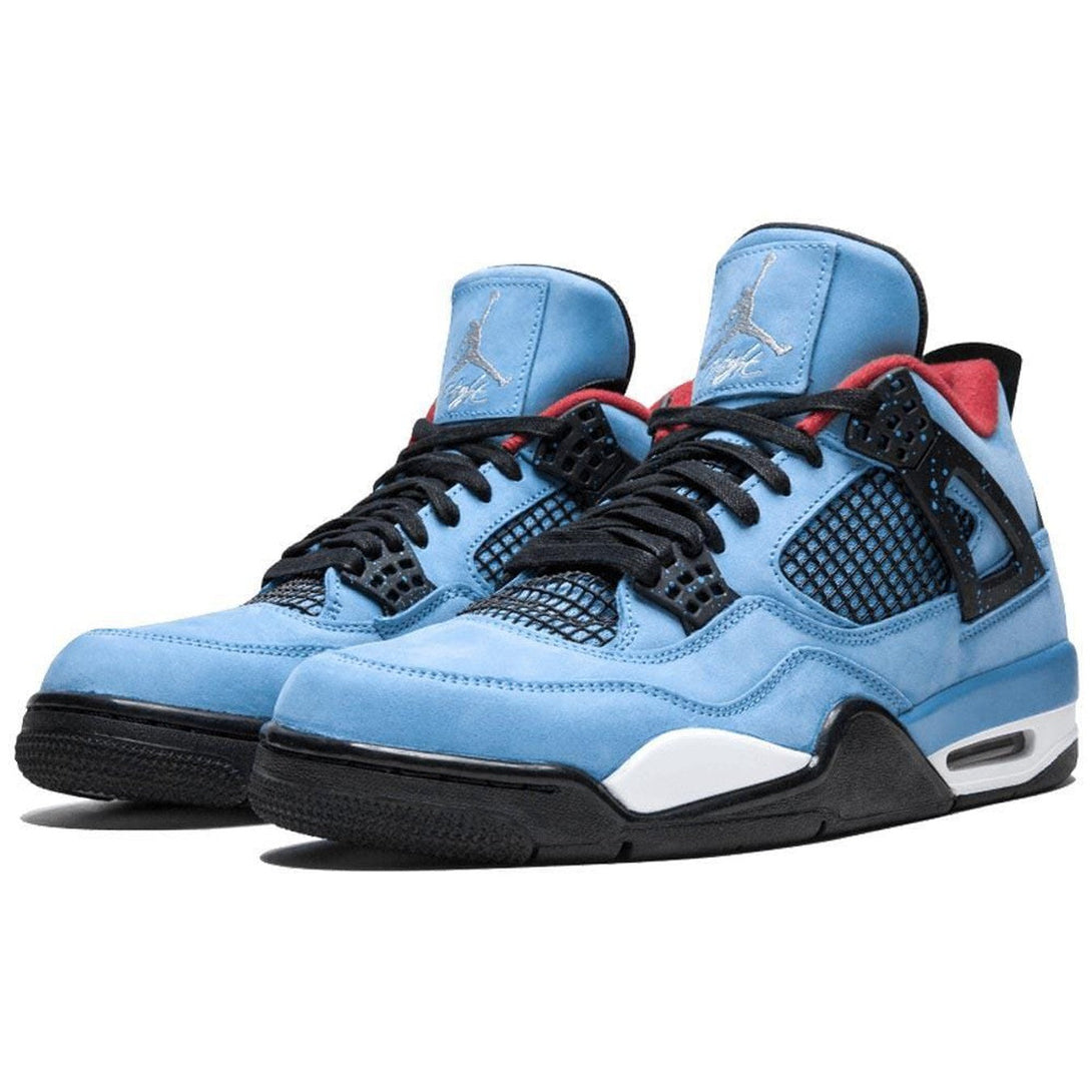 Travis Scott x Air Jordan 4 Houston Oilers Cactus Jack- Streetwear Fashion 950 - levefly.com