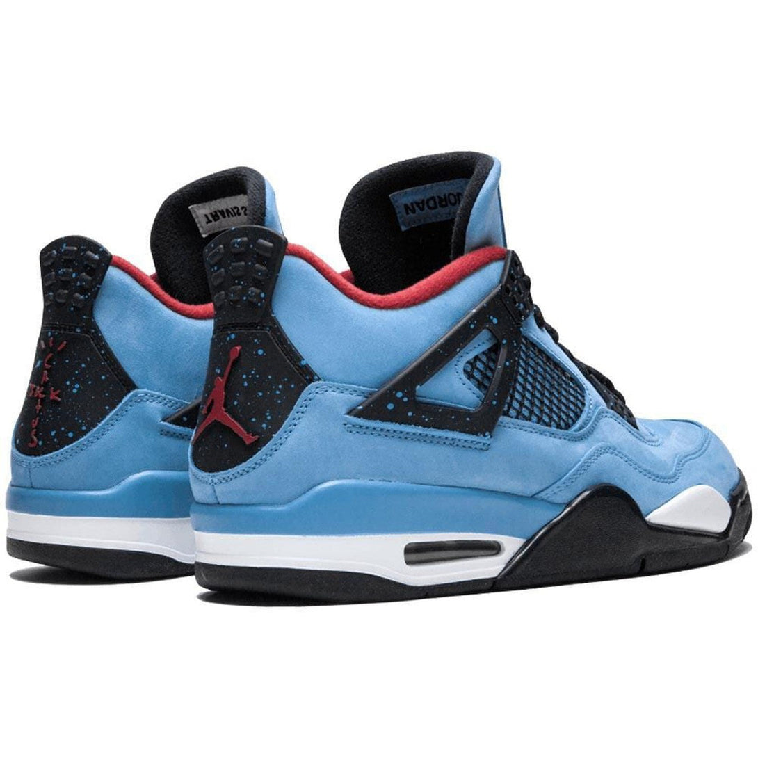 Travis Scott x Air Jordan 4 Houston Oilers Cactus Jack- Streetwear Fashion 950 - levefly.com