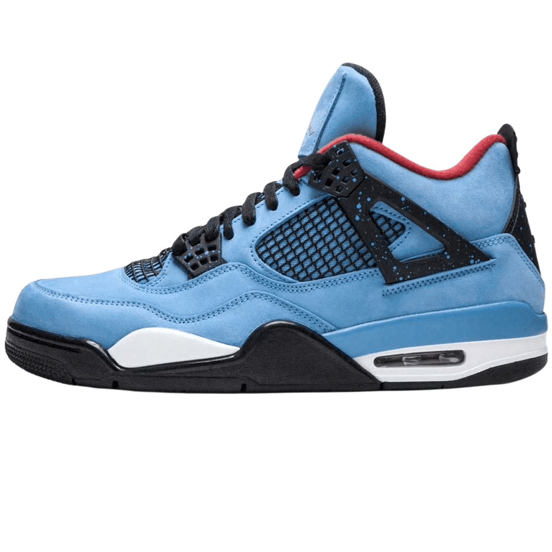 Travis Scott x Air Jordan 4 Houston Oilers Cactus Jack- Streetwear Fashion 950 - levefly.com