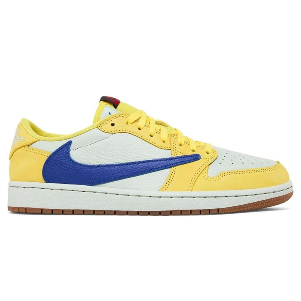 Travis Scott x Air Jordan 1 Low OG 'Canary' - levefly.com