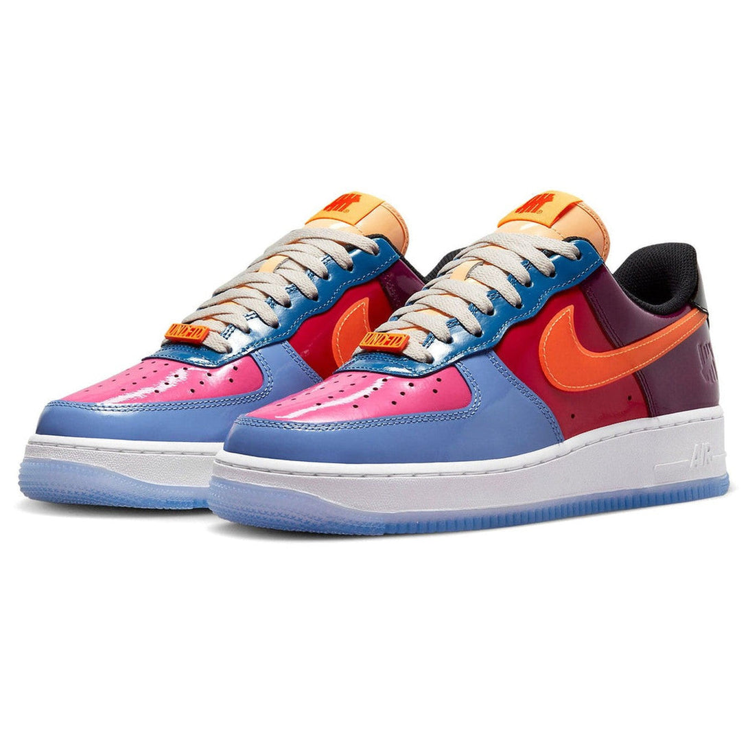 Undefeated x Nike Air Force 1 Low 'Total Orange'- Streetwear Fashion 950 - levefly.com