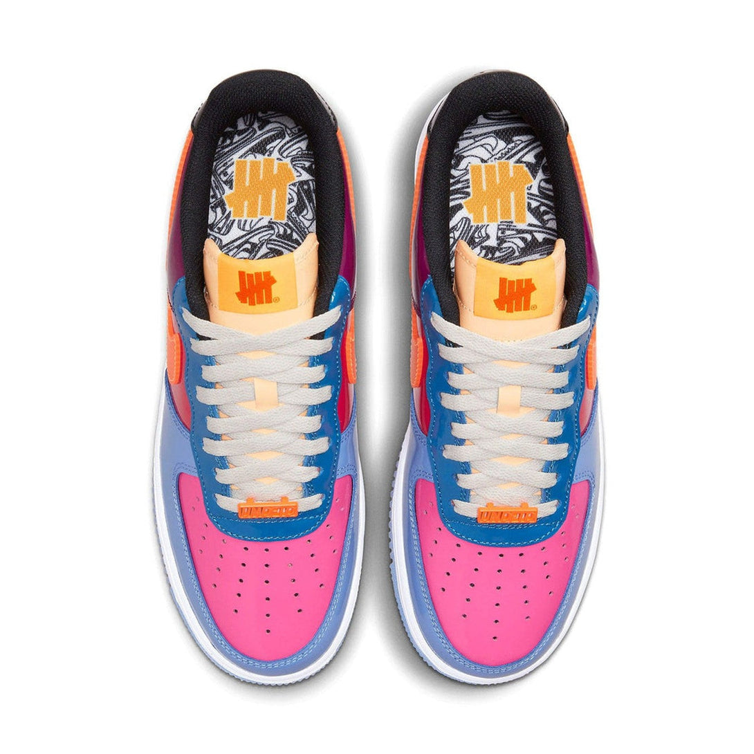 Undefeated x Nike Air Force 1 Low 'Total Orange'- Streetwear Fashion 950 - levefly.com