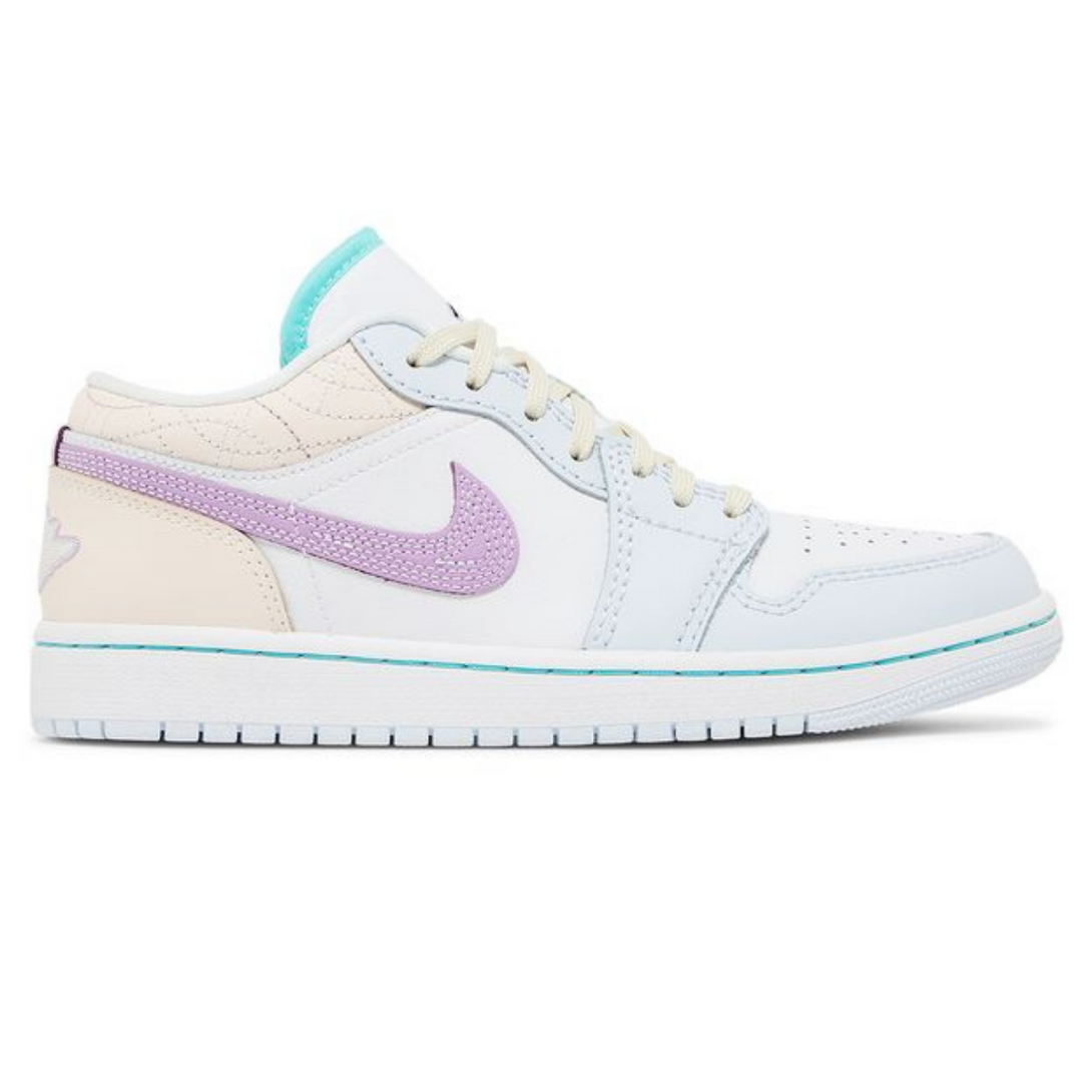 Wmns Air Jordan 1 Low 'Multi-Color Sashiko- Streetwear Fashion 950 - levefly.com