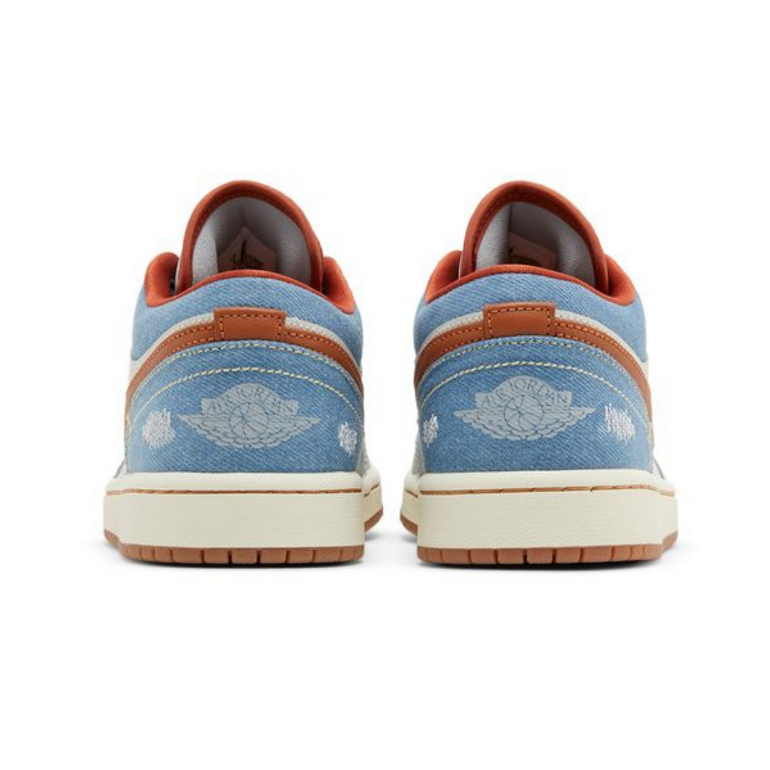 Wmns Air Jordan 1 Low 'Phantom Denim'- Streetwear Fashion 950 - levefly.com